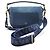 Valentino Tote e borsa a tracolla in denim con logo Blu - vista 3