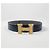 Hermès Reversible Leather Belt with Gold Buckle for Men Bleu Marine - view 5