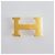 Hermès Reversible Leather Belt with Gold Buckle for Men Bleu Marine - view 8