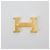 Hermès Reversible Leather Belt with Gold Buckle for Men Bleu Marine - view 9
