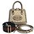 Gucci Beige GG Supreme Mini Top Handle Crossbody Bag mit Horsebit Braun - Ansicht 11