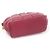 Bottega Veneta Bolsa de ombro meia-lua com corrente Amaranto Burgundy em couro Napa acolchoado Vermelho - vista 4
