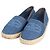Louis Vuitton Sunrise Canvas Espadrilles Blue Blau