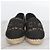 Chanel Mule espadrille in tweed slip-on Nero - vista 5