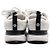 Chanel White Suede Nylon Women's Sneakers - view 9