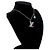 Louis Vuitton Collana INITIALS in Cristallo Turchese Blu - vista 4
