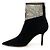 Jimmy Choo Botas de ante negro para mujer - vista 4
