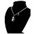 Dior Collana con pendente unisex in ottone con finitura argentata Workshop - vista 3