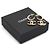 Chanel Orecchini CC Crystal Black White Season Bianco - vista 5
