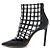 Jimmy Choo Rome High Heels Damenschuhe aus schwarzem Leder - Ansicht 4