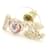 Chanel Orecchini Love Coco Heart Crystal Multicolore - vista 2