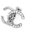 Chanel Orecchini Crystal Pearl CC Logo Marrone - vista 2
