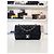 Chanel Borsa a Spalla Classic Lambskin New Mini Silver Leather Nera Nero - vista 2