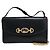 Gucci Kleine Interlocking Top Handle Crossbody Bag Silber