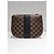 Louis Vuitton Borsa a tracolla Damier Ebene White Argento - vista 6