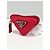 Prada Pochette portachiavi in nylon con logo triangolare New Item Multicolore - vista 3