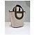 Hermès Borsa Tote In The Loop Canvas Swift Silver Tote Bag Years Unused Multicolore - vista 3