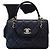 Trendy CC Chanel Borsa a tracolla CC Small Gold Chain Black Years Exhibition Grade Nero