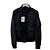 Tom Ford Giacca Blouson in Cotone Blu Navy Scuro
