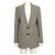 Céline Houndstooth Check Double Breasted Wool Women's Jacket