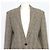 Céline Houndstooth Check Double Breasted Wool Women's Jacket - view 2