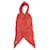 Chanel Foulard scrunchie in cotone rosso da donna