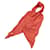 Chanel Foulard scrunchie in cotone rosso da donna - vista 2