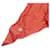 Chanel Foulard scrunchie in cotone rosso da donna - vista 3