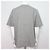 Hermès Graues Baumwoll-T-Shirt für Herren mit Mini-Lederpatch Braun - Ansicht 4