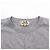 Hermès Graues Baumwoll-T-Shirt für Herren mit Mini-Lederpatch Braun - Ansicht 5