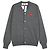 Comme Des Garcons Strickjacke mit V-Ausschnitt Red Heart Grau Braun