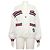 Gucci Giacca in jersey tecnico da donna bianca con Interlocking Web