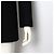 Saint Laurent Abrigo de lana doble negro para mujer - vista 3