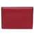 Prada Portafoglio in Saffiano rosso con logo argento - vista 3