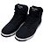 Prada Sneakers high-top in gabardine di nylon nero