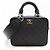 Vanity Chanel Borsa porta cosmetici con manico superiore e tracolla nera Nero