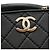 Vanity Chanel Borsa porta cosmetici con manico superiore e tracolla nera Nero - vista 10