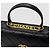 Chanel Season Coco Handle Top Handle Chain Lettering Black Series Nero - vista 11