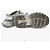 Balenciaga Sandali Track Argento Taglia - vista 5