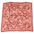 Louis Vuitton Bufanda con estampado de flores de cerezo Burdeos Roja