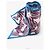 Louis Vuitton Foulard Twilly Bandana Rain Giant Rosa Blu - vista 4