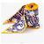 Louis Vuitton Sciarpa Twilly Rain Giant Bandau Blu Giallo - vista 3