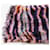 Louis Vuitton Sciarpa Rosa Viola Nera  - vista 3