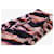 Louis Vuitton Sciarpa Rosa Viola Nera  - vista 4