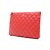 Chanel Clutch Medium Classic Gold CC in agnello - vista 2