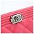 Chanel Clutch Boy Medium in agnello Rosa - vista 5