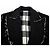 Day Balenciaga Oversized-Mantel mit unfertigem Rand Schwarz - Ansicht 4