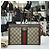 Gucci Borsa a tracolla Ophidia GG Piccola Marrone - vista 3