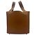 Hermès Picotin Lock Barenia Gold D'oro - vista 4