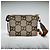 Gucci Borsa a tracolla GG Supreme Canvas Jumbo Messenger Marrone - vista 3